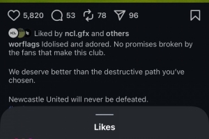 众叛亲离？纽卡队友乔林顿点赞球迷组织批评伊萨克的帖子